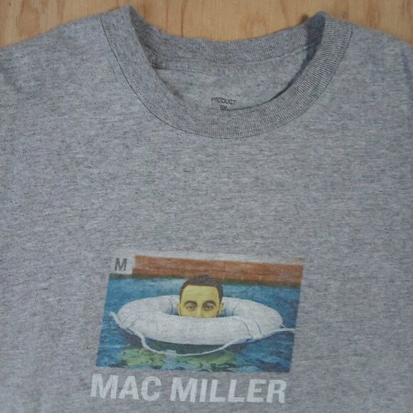 Mac Miller Swimming Album Graphic T-Shirt - Picture 1 of 4